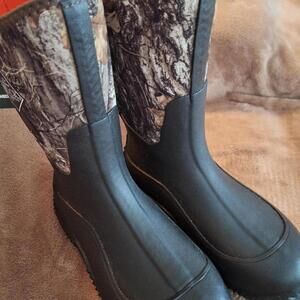 Muck Boot Company Waterproof Hunting Boots - Camo & Black